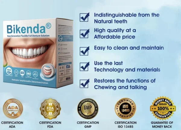 Bikenda®-New Generation Flexible Full Denture Solution