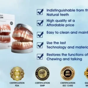 Hidone® Full Denture Set🦷🦷💃Advanced Self-Adjusting Dental Materials (⏰Limited time discount last 30 minutes⏰)
