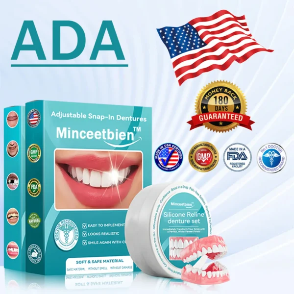 Minceetbien™ Silicone Reline Denture Set