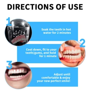 Minceetbien™ Silicone Reline Denture Set