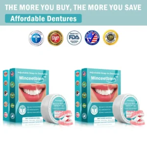 Minceetbien™ Silicone Reline Denture Set