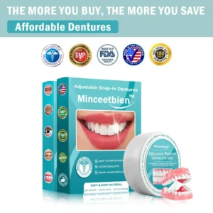 Minceetbien™ Silicone Reline Denture Set