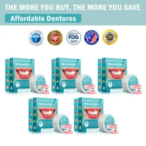 Minceetbien™ Silicone Reline Denture Set