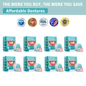 Minceetbien™ Silicone Reline Denture Set