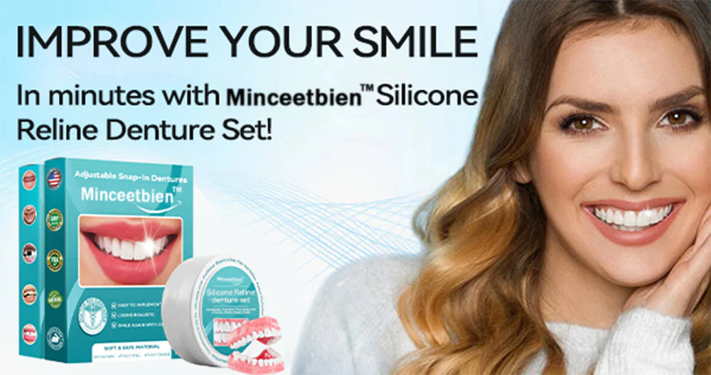 Minceetbien™ Silicone Reline Denture Set