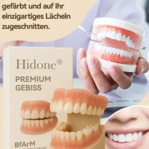 𝐇𝐢𝐝𝐨𝐧𝐞®🚀 – 🦷𝐏𝐫𝐞𝐦𝐢𝐮𝐦 𝐆𝐞𝐛𝐢𝐬𝐬🦷（✨Geeignet für alle Mundformen, speziell angefertigte Zahnersätze für die perfekte Passform✨）
