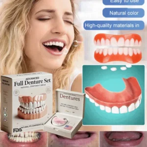 𝐇𝐢𝐝𝐨𝐧𝐞® 🦷Advanced Customized Full Denture Set🦷 (🔥10,000+ Sold In Last 30 Day)