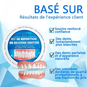 𝐁𝐢𝐤𝐞𝐧𝐝𝐚™ 🎈Kit de prothèses dentaires en silicone (⏰Remise à durée limitée Dernières 30 minutes）⏰
