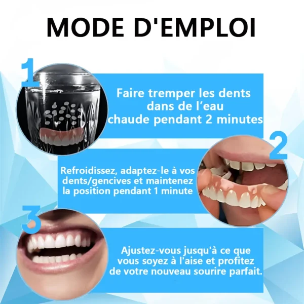 𝐁𝐢𝐤𝐞𝐧𝐝𝐚™ 🎈Kit de prothèses dentaires en silicone (⏰Remise à durée limitée Dernières 30 minutes）⏰