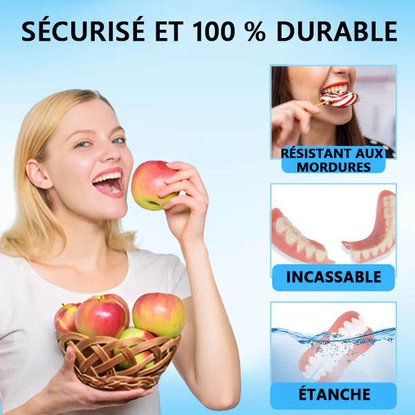 𝐁𝐢𝐤𝐞𝐧𝐝𝐚™ 🎈Kit de prothèses dentaires en silicone (⏰Remise à durée limitée Dernières 30 minutes）⏰