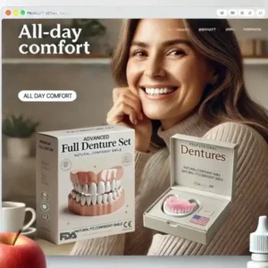 NESLEMY™-🦷 Fortgeschrittenes, maßgeschneidertes Vollprothesen-Set 🦷 (⏰ Limitierter Rabatt, nur noch 30 Minuten verfügbar ⏰)