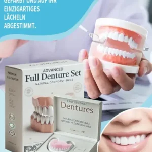 NESLEMY™-🦷 Fortgeschrittenes, maßgeschneidertes Vollprothesen-Set 🦷 (⏰ Limitierter Rabatt, nur noch 30 Minuten verfügbar ⏰)