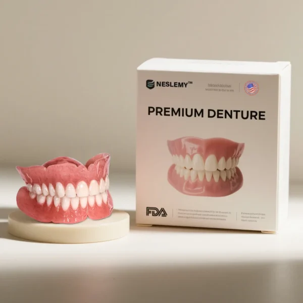 🦷 NESLEMY™ Custom-Fit Functional Dentures 😁 Smile with Confidence