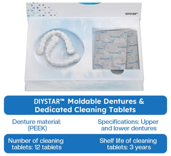 Official Store | DIYSTAR™ Moldable Dentures👨‍⚕️✅obtain American Dental Association (ADA) Certification