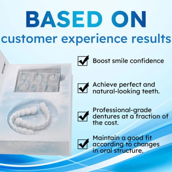 Official Store | DIYSTAR™ Moldable Dentures👨‍⚕️✅obtain American Dental Association (ADA) Certification