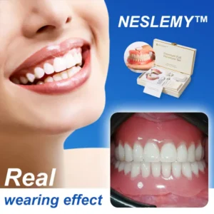 (Affordable Beauty🧏‍♀️🧏‍♂️)--NESLEMY™ --Advanced Customized Full Denture Set🦷
