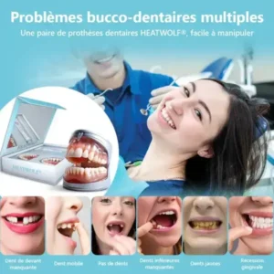 Boutique Officielle | 🌟Ensemble Complet de Dentiers en Silicone HEATWOLF® 🧑🏼‍⚕️Recommandé par l’Association Dentaire Française (ADF)