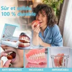 Boutique Officielle | 🌟Ensemble Complet de Dentiers en Silicone HEATWOLF® 🧑🏼‍⚕️Recommandé par l’Association Dentaire Française (ADF)