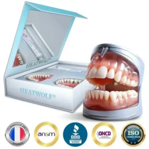 Boutique Officielle | 🌟Ensemble Complet de Dentiers en Silicone HEATWOLF® 🧑🏼‍⚕️Recommandé par l’Association Dentaire Française (ADF)