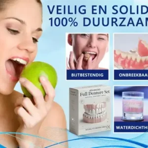 HEATWOLF™ Geavanceerde op maat gemaakte volledige protheseset🌸(Officieel aanbevolen product door de Belgische Tandartsenvereniging (BDA))🎁