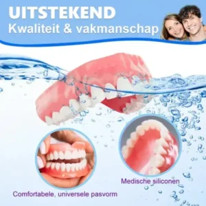 HEATWOLF™ Geavanceerde op maat gemaakte volledige protheseset🌸(Officieel aanbevolen product door de Belgische Tandartsenvereniging (BDA))🎁