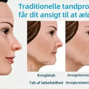 Hidone® Fuldt tandproteser Sæt 🦷🦷💃Avancerede selvjusterende tandlæge Materialer (⏰Begrænset tidsrabat sidste 30 minutter⏰)