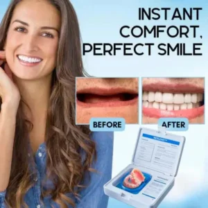 NESLEMY™-🦷Advanced Customized Full Denture Set🦷——Self-adsorbed in the mouth, comfortable to wear, worry-free chewing——your exclusive denture solution (⏰Limited time discount last 30 minutes⏰)