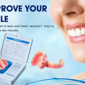 NESLEMY™-🦷Advanced Customized Full Denture Set🦷——Self-adsorbed in the mouth, comfortable to wear, worry-free chewing——your exclusive denture solution (⏰Limited time discount last 30 minutes⏰)