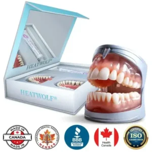 ✅Official Store | HEATWOLF® Silicone Full Denture Set 🧑🏼‍⚕️Canadian Dental Association (CDA) Recommendation🍁