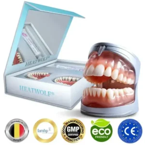 ✅Officiële Winkel | HEATWOLF® Siliconen Volledig Kunstgebit 🧑🏼‍⚕️Aanbevolen door de Belgische Tandartsenvereniging (VBT)