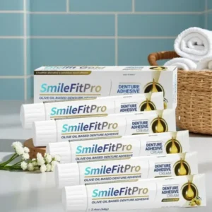 SmileFitPro™ Olive Oil Denture Adhesive Cream