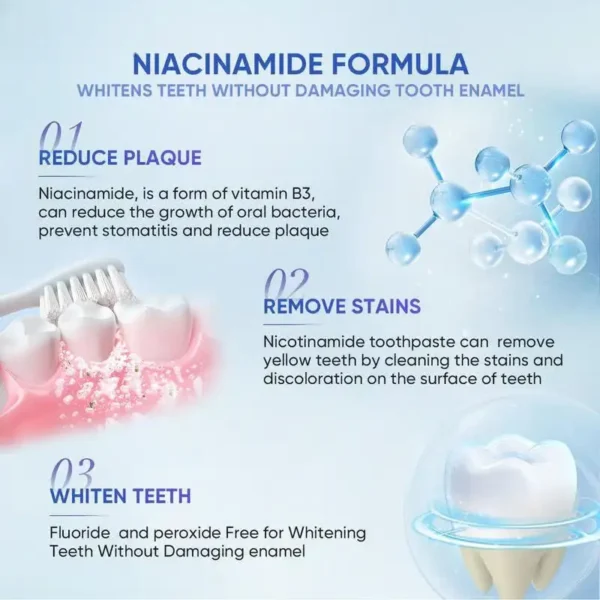 🏆 Newyuo® Nicotinamide Toothpaste💎New upgrade Powerful type 10% concentration of Nicotinamide