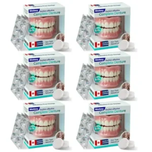 ✅ Proudly made and shipped from Canada| Medazy® Suction-fit Complete Denture 🦷🍎🍏