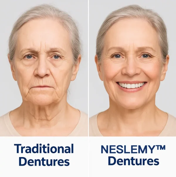 🔥Hermsa® Medical Full Denture with Strong Suction ✅ Made and Shipped from the USA🍀