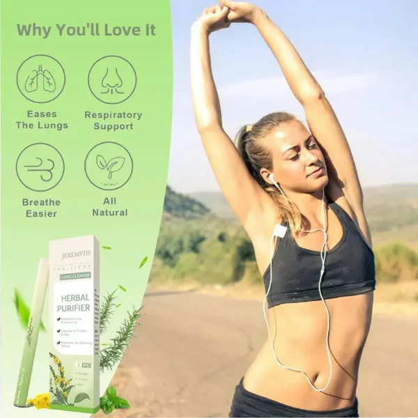 JEREMYTIS™ detoxifies the lungs 🌬️✨ and freshens breath 😌🌿