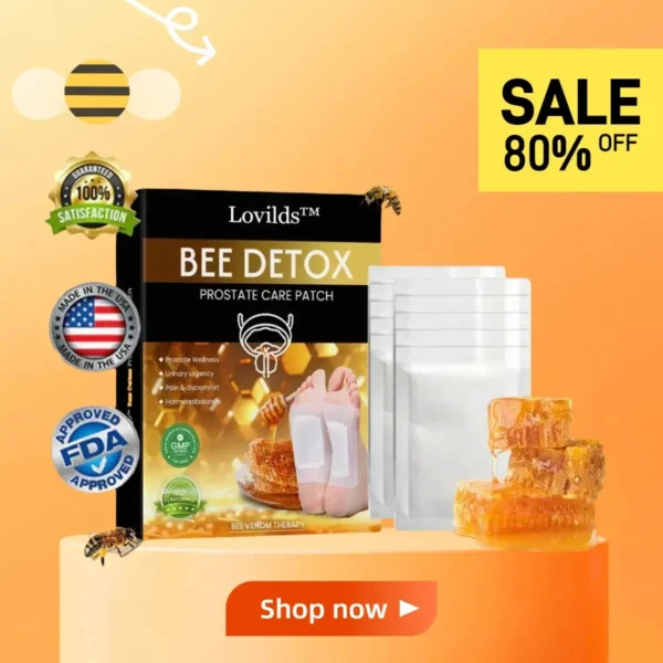 LOVILDS™ Bee Detox Prostate Care Patch