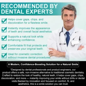 🦷Medazy® Instant Stick-on Dental Veneers (✅Clinically proven, easy-to-use dental veneers trusted by over 8,000 US users for a comfortable, natural smile.)