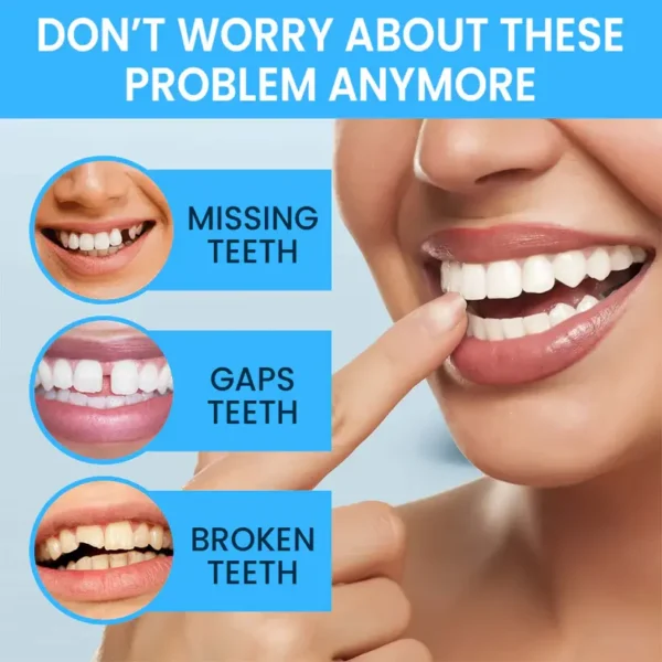 NESLEMY™ Adjustable Snap-On Dentures