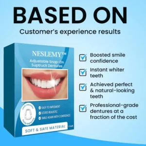 NESLEMY™ Adjustable Snap-On Dentures