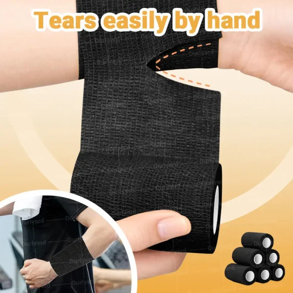 Patented & Made in UK | 🌰Ourlyard® Composite GLP-1 Microneedle Tape for Fat Burning & Contouring, for Abdomen, Legs, Arms & Buttocks (3"x 177" Roll-4.5M)