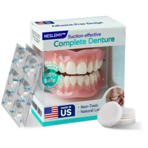 Suction-fit Complete Denture - Made and Shipped from the US