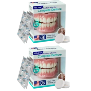 Suction-fit Complete Denture - Made and Shipped from the US