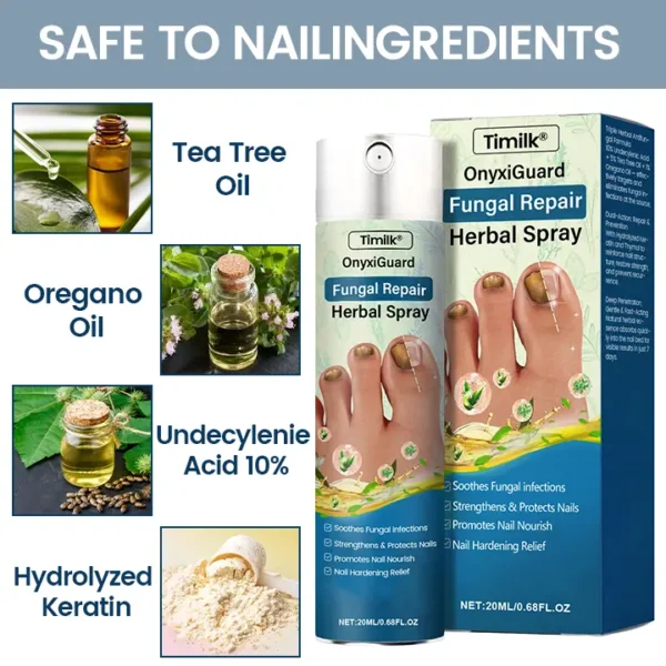 Timilk® OnyxiGuard Fungal Repair Herbal Spray