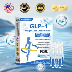 WarmFamily® GLP-1 Pro Weight Loss Oral Solution7 days visible effect, no side effects, suitable for all age groups 🌸
