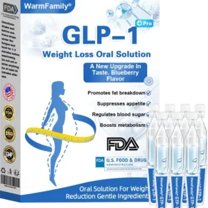 WarmFamily® GLP-1 Pro Weight Loss Oral Solution7 days visible effect, no side effects, suitable for all age groups 🌸