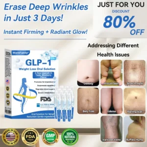 WarmFamily® GLP-1 Pro Weight Loss Oral Solution7 days visible effect, no side effects, suitable for all age groups 🌸
