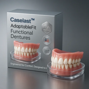 CASELAST™ AdaptableFit Functional Dentures