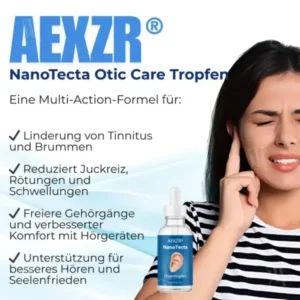 🌟 Offizieller Shop | AEXZR® NanoTecta Ohrentropfen