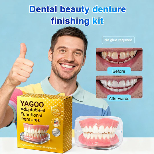 Yagoo™ Custom Custom-Fit Full Functional Dentures