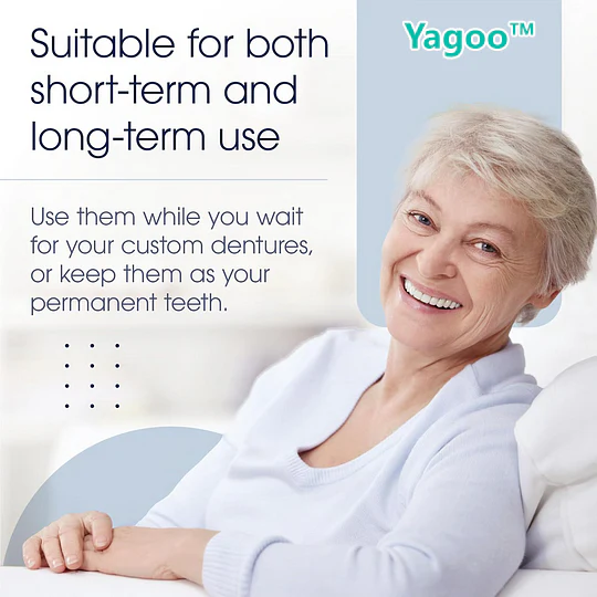 Yagoo™ Custom Custom-Fit Full Functional Dentures